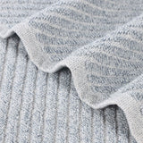 Amelia Cotton Blend Textured Diagonal Ribbed Bath Towels, Set of 2 - Bath Towel by Superior