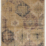 Arabella Distressed Retro Geometric Large Area Rugs or Runner Rug - Rugs by Superior