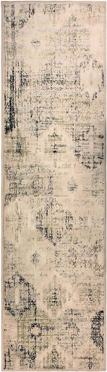 Arabella Distressed Retro Geometric Large Area Rugs or Runner Rug - Rugs by Superior