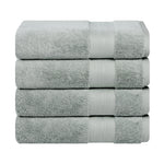 Aria Turkish Cotton Heavyweight Solid Absorbent Bath Towel Set - Towel Set by Superior