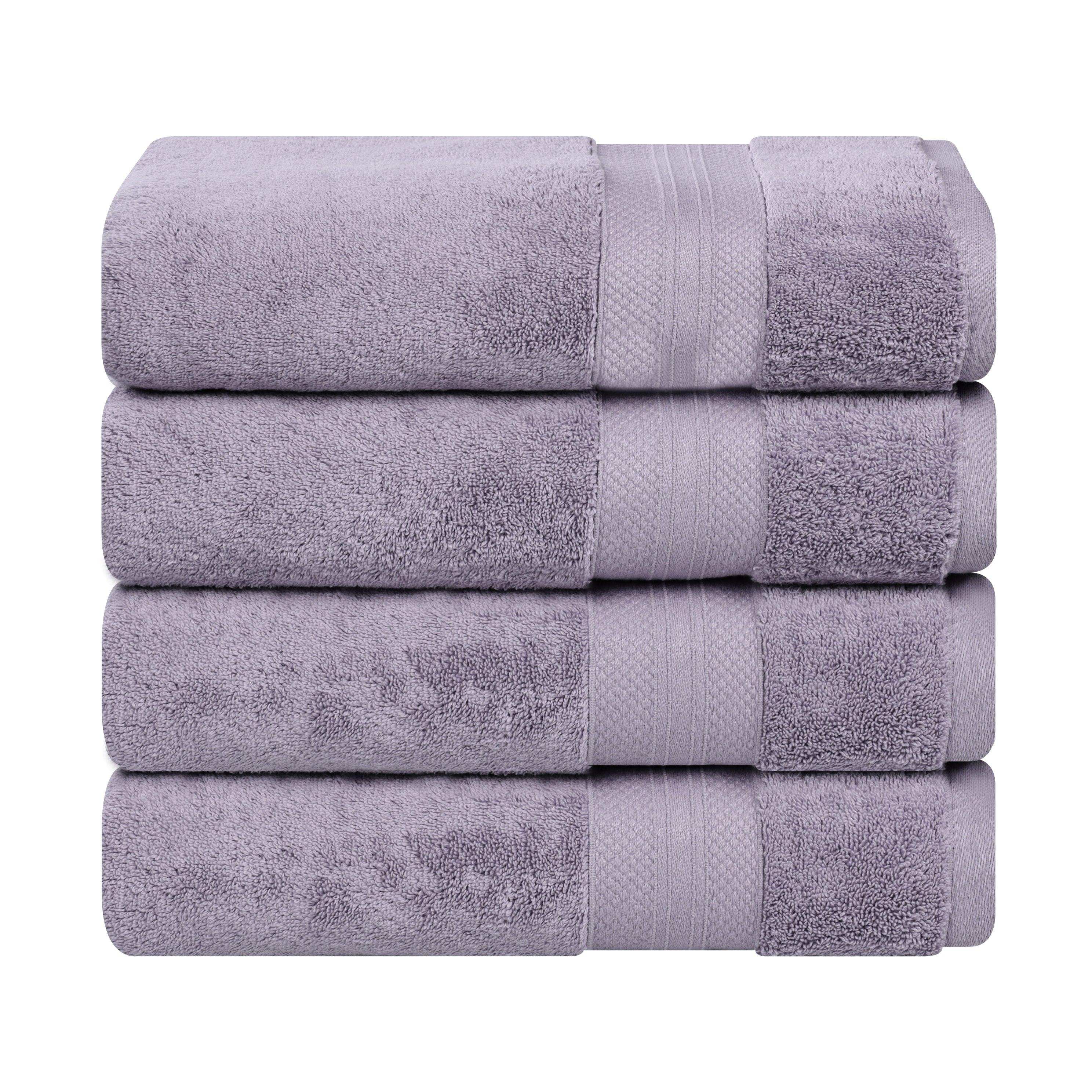 Aria Turkish Cotton Heavyweight Solid Absorbent Bath Towel Set - Towel Set by Superior