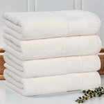 Aria Turkish Cotton Heavyweight Solid Absorbent Bath Towel Set - Towel Set by Superior