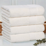 Aria Turkish Cotton Heavyweight Solid Absorbent Bath Towel Set - Towel Set by Superior