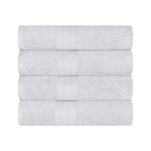 Atlas Cotton Plush Absorbent Heavyweight 4 Piece Bath Towel Set - Bath Towel by Superior