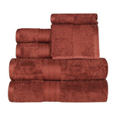 Atlas Cotton Plush Absorbent Heavyweight 6 Piece Towel Set - Towel Set by Superior