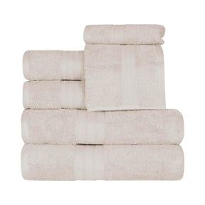 Atlas Cotton Plush Absorbent Heavyweight 6 Piece Towel Set - Towel Set by Superior