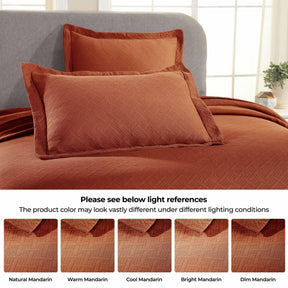 Basket Weave Matelasse Cotton Bedspread Set - Bedspread by Superior