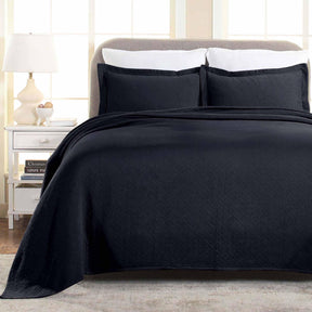 Basket Weave Matelasse Cotton Bedspread Set - Bedspread by Superior