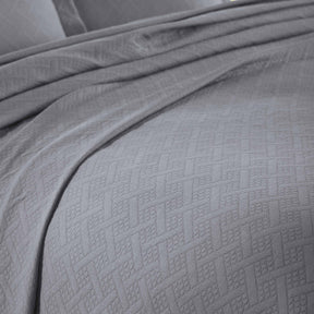 Basket Weave Matelasse Cotton Bedspread Set - Bedspread by Superior