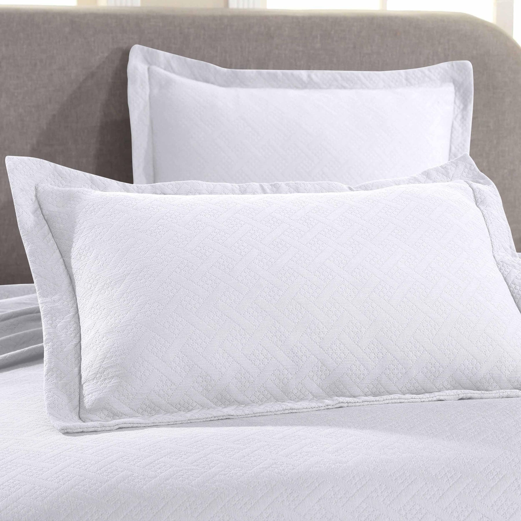 Basket Weave Matelasse Cotton Bedspread Set - Bedspread by Superior