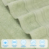 Belmont Zero Twist Cotton Medium Weight 3 Piece Towel Set - Towel Set by Superior