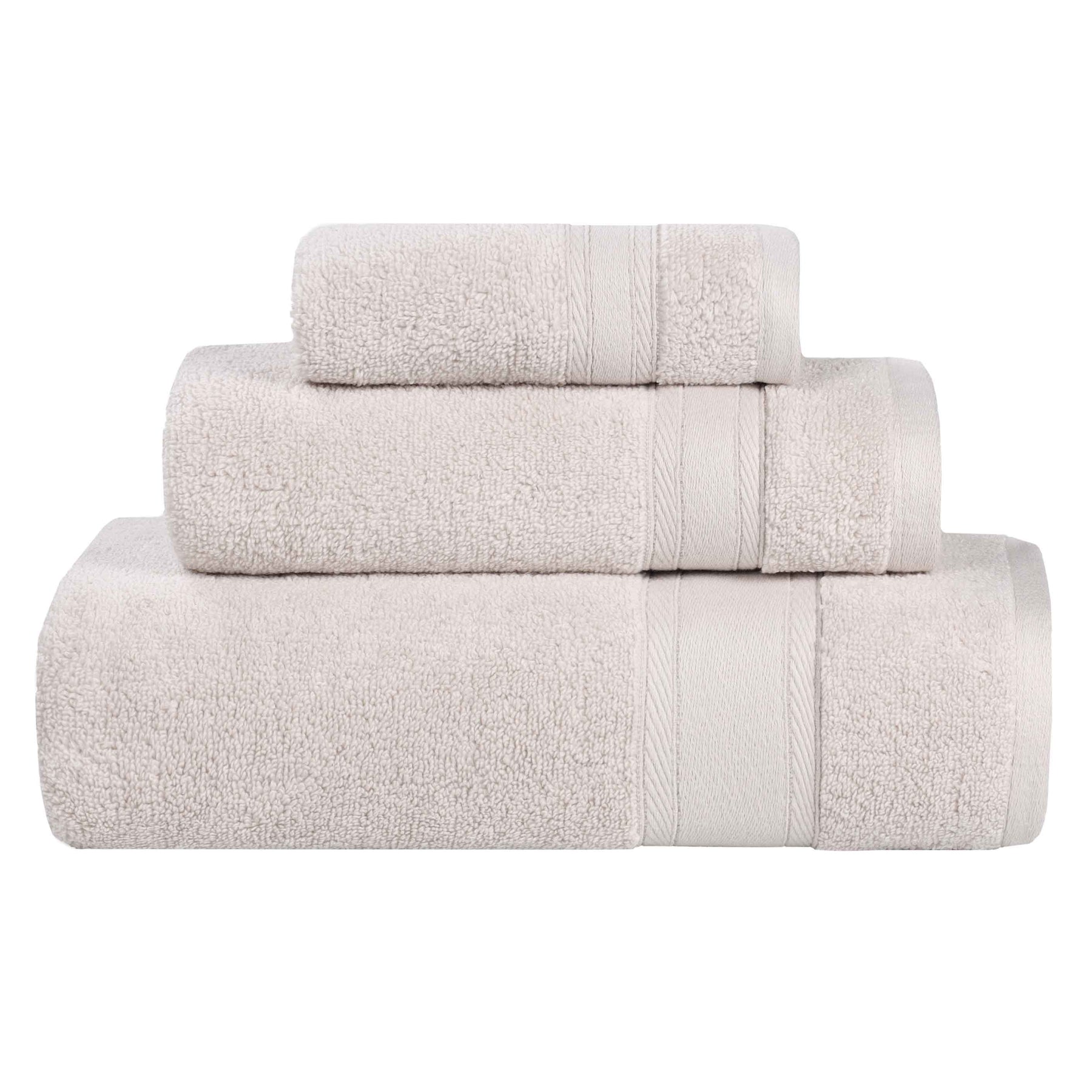 Belmont Zero Twist Cotton Medium Weight 3 Piece Towel Set - Towel Set by Superior