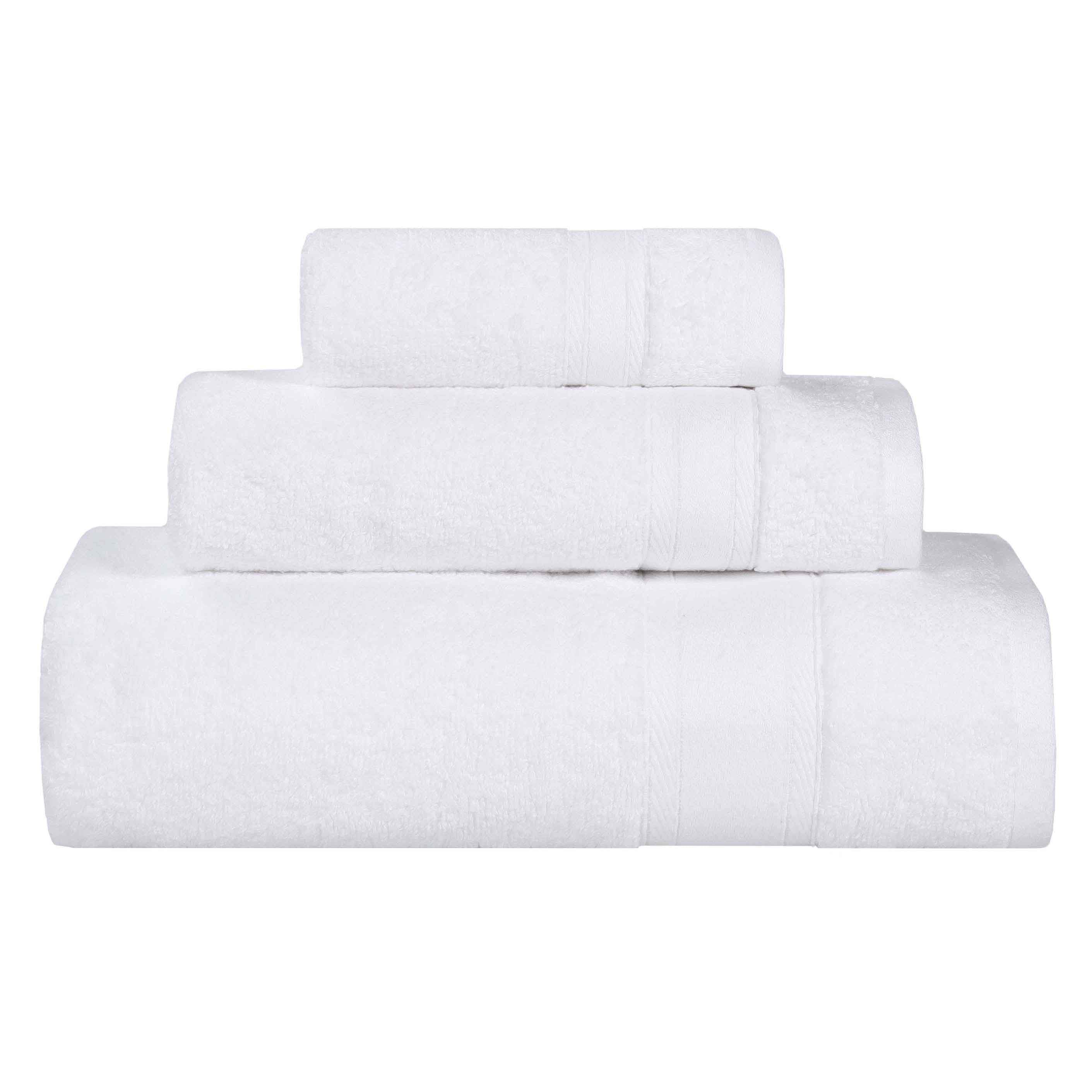 Belmont Zero Twist Cotton Medium Weight 3 Piece Towel Set - Towel Set by Superior