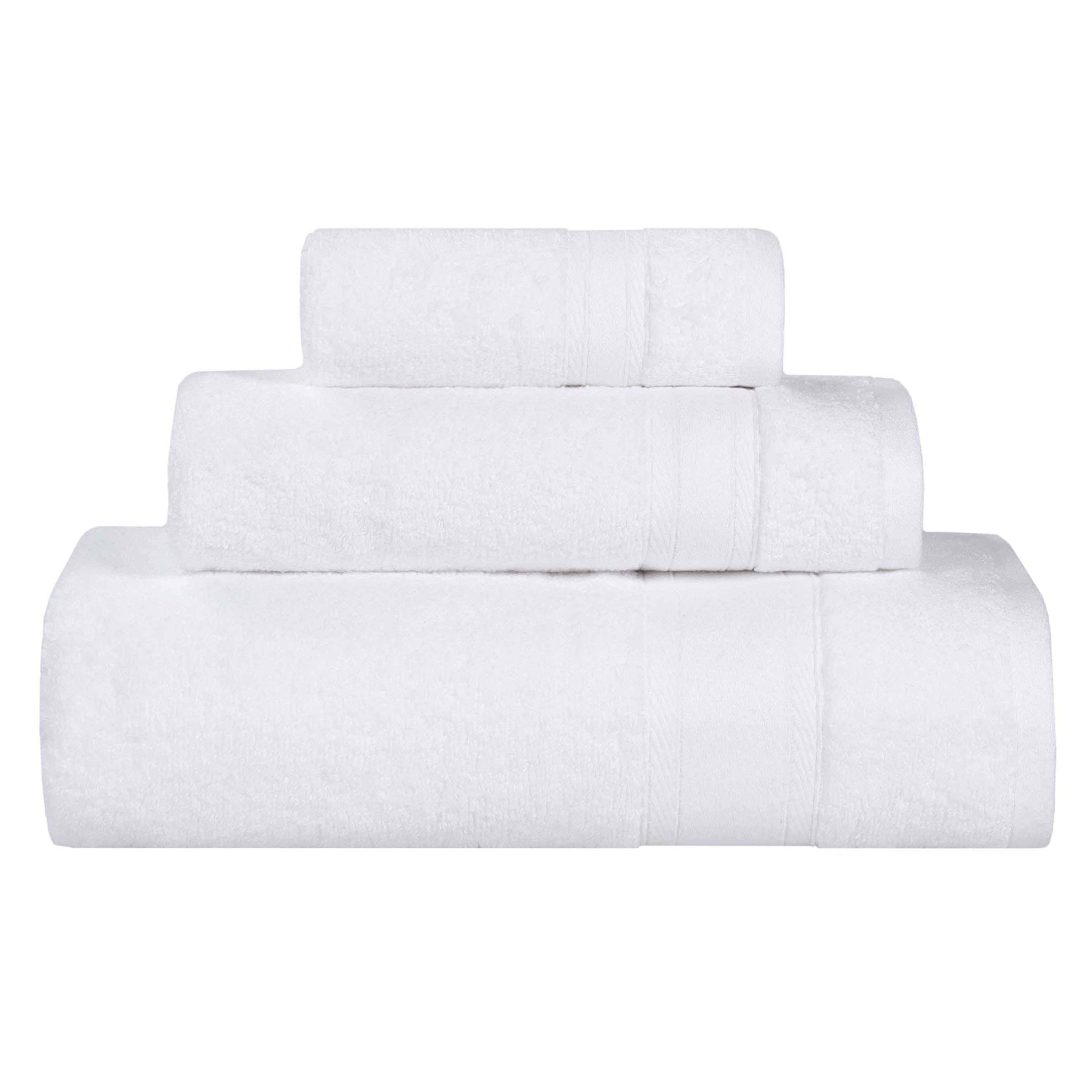 Belmont Zero Twist Cotton Medium Weight 3 Piece Towel Set - Towel Set by Superior