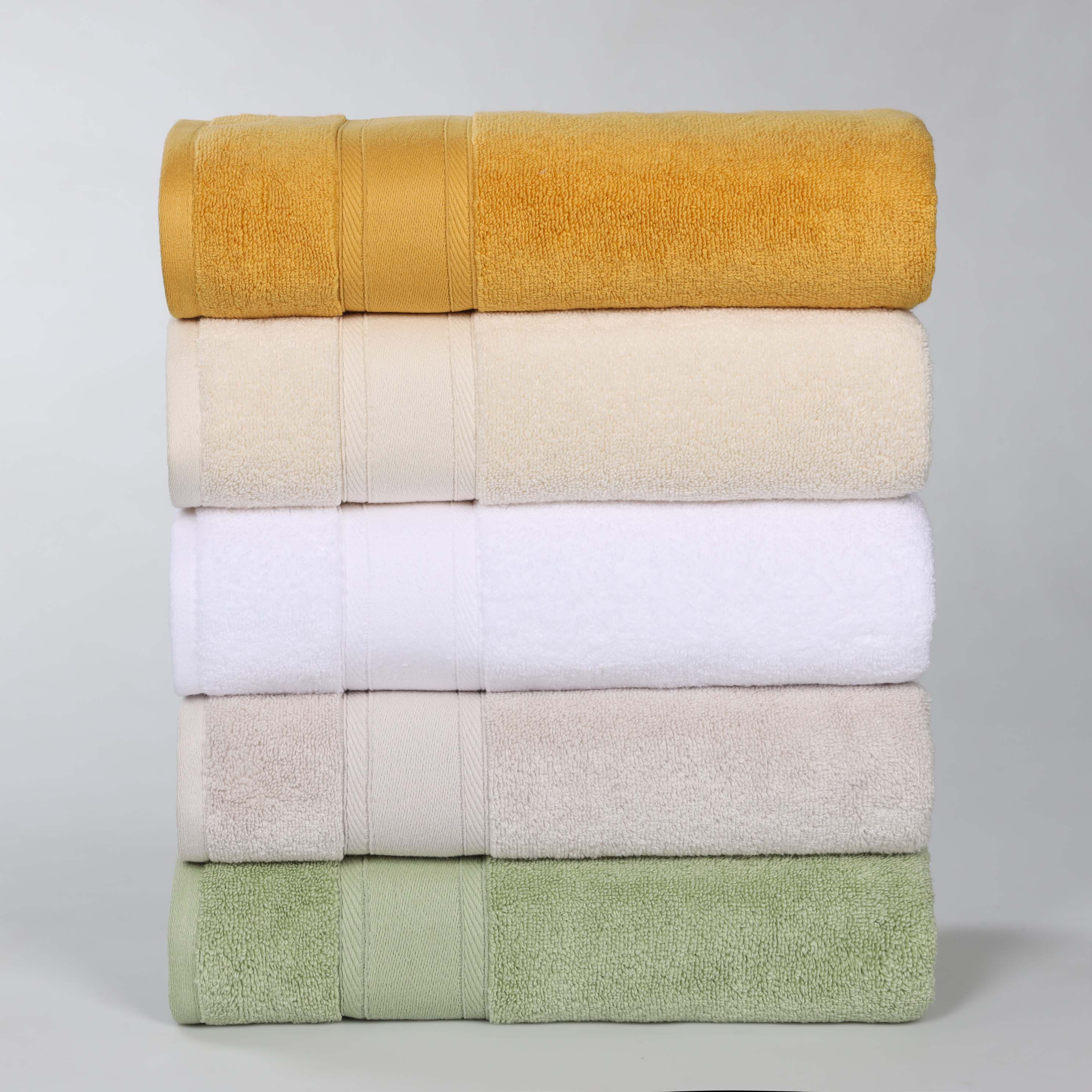 Belmont Zero Twist Cotton Medium Weight 3 Piece Towel Set - Towel Set by Superior