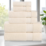 Belmont Zero Twist Cotton Medium Weight 6 Piece Towel Set - Towel Set by Superior