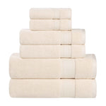 Belmont Zero Twist Cotton Medium Weight 6 Piece Towel Set - Towel Set by Superior