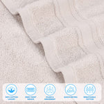 Belmont Zero Twist Cotton Medium Weight 9 Piece Towel Set - Towel Set by Superior