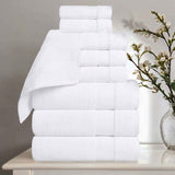 Belmont Zero Twist Cotton Medium Weight 9 Piece Towel Set - Towel Set by Superior