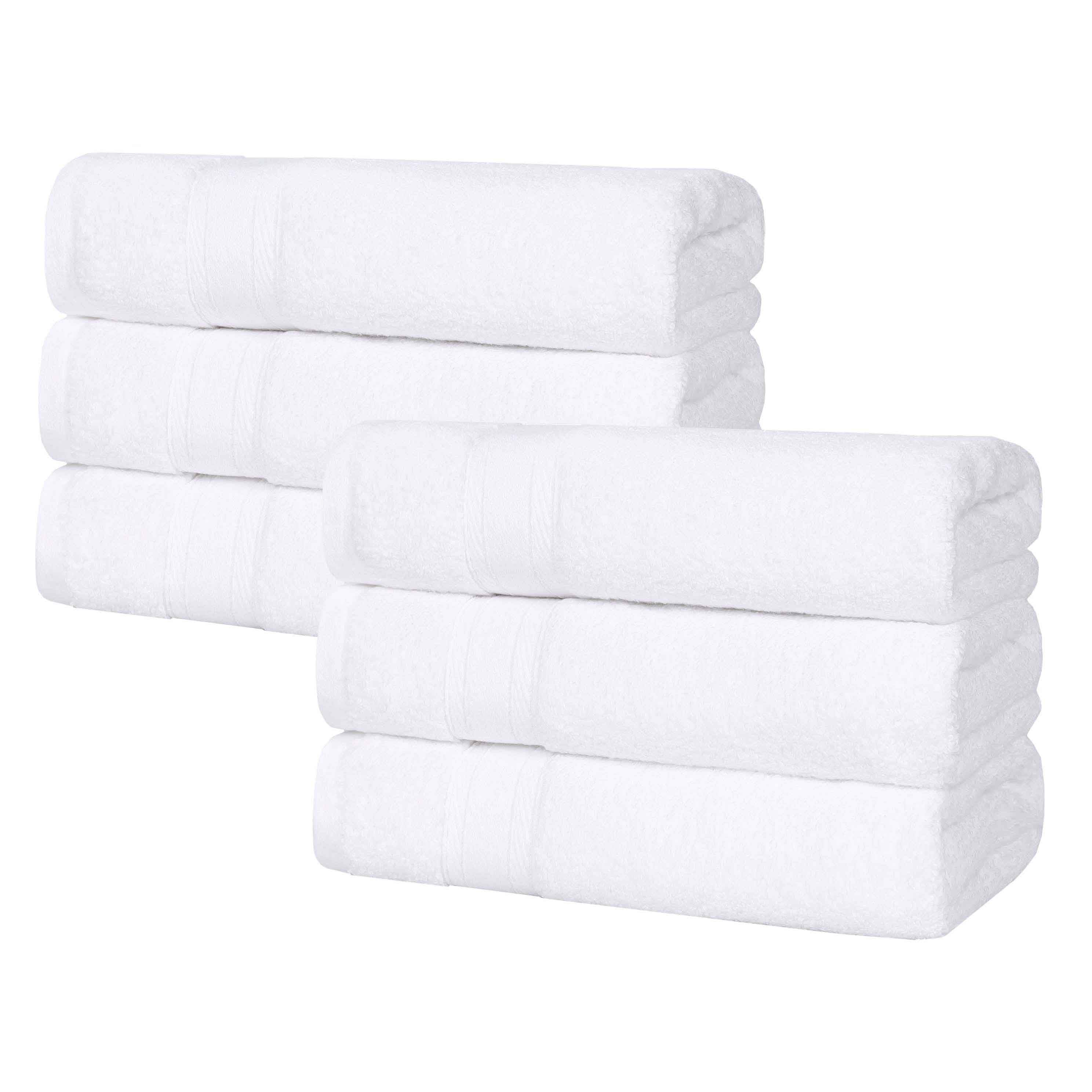 Belmont Zero Twist Cotton Medium Weight Hand Towels, Set of 6 - Hand Towel by Superior