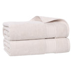 Belmont Zero Twist Cotton Medium Weight Soft Bath Sheets, Set of 2 - Bath Sheet by Superior