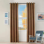 Blackout Senna Solid Textured Grommet Curtain Panels Set - Blackout Curtains by Superior