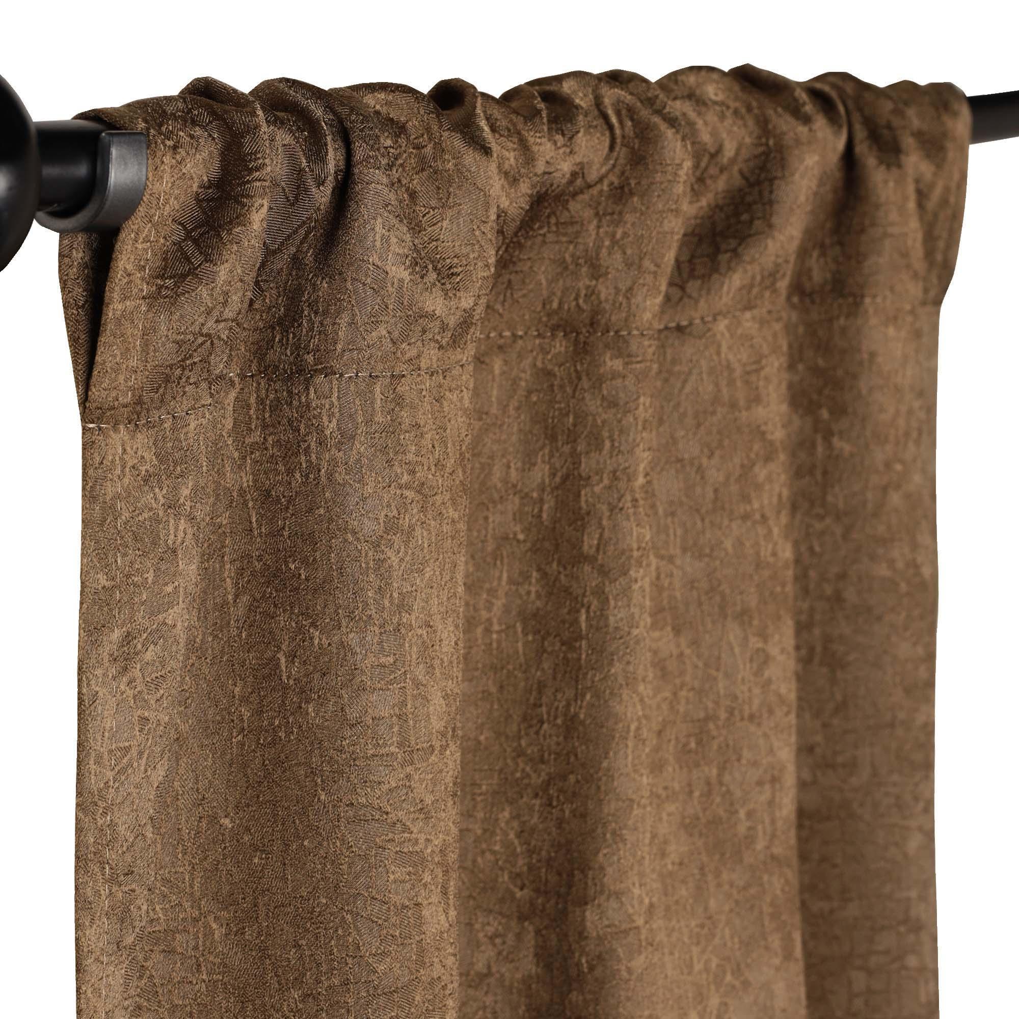 Blackout Senna Solid Textured Grommet Curtain Panels Set - Blackout Curtains by Superior