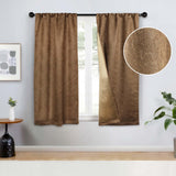 Blackout Senna Solid Textured Grommet Curtain Panels. Set of 2 - Blackout Curtains by Superior