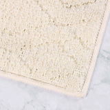 Brou Diamond Lattice Textured Machine Washable Bath Rugs, Set of 2 - Bath Rugs by Superior