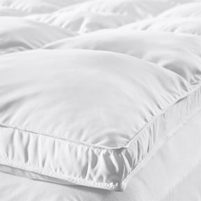 Brushed Microfiber Down Alternative Mattress Topper 2 Inch White - Mattress Topper by Superior