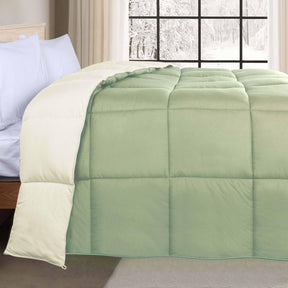 Brushed Microfiber Reversible Down Alternative Comforter - Comforter by Superior