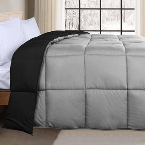 Brushed Microfiber Reversible Down Alternative Comforter - Comforter by Superior