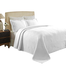 Cascade Cotton Jacquard Matelassé 3-Piece Bedspread Set - Bedspread by Superior