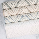 Ceton Diamond Trellis Textured Machine Washable Bath Rugs, Set of 2 - Bath Rugs by Superior