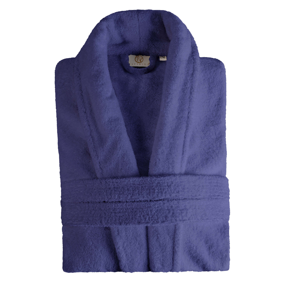 Classic Men's Bath Robe Turkish Cotton Bathrobe with Adjustable Belt - Bath Robe by Superior