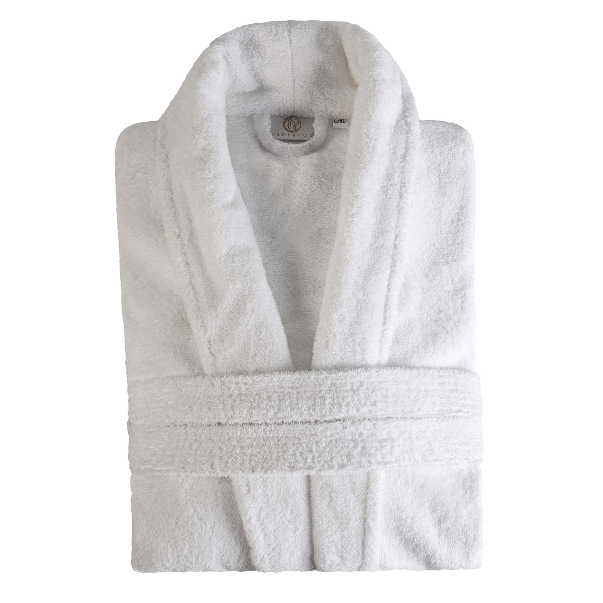 Classic Men's Bath Robe Turkish Cotton Bathrobe with Adjustable Belt - Bath Robe by Superior