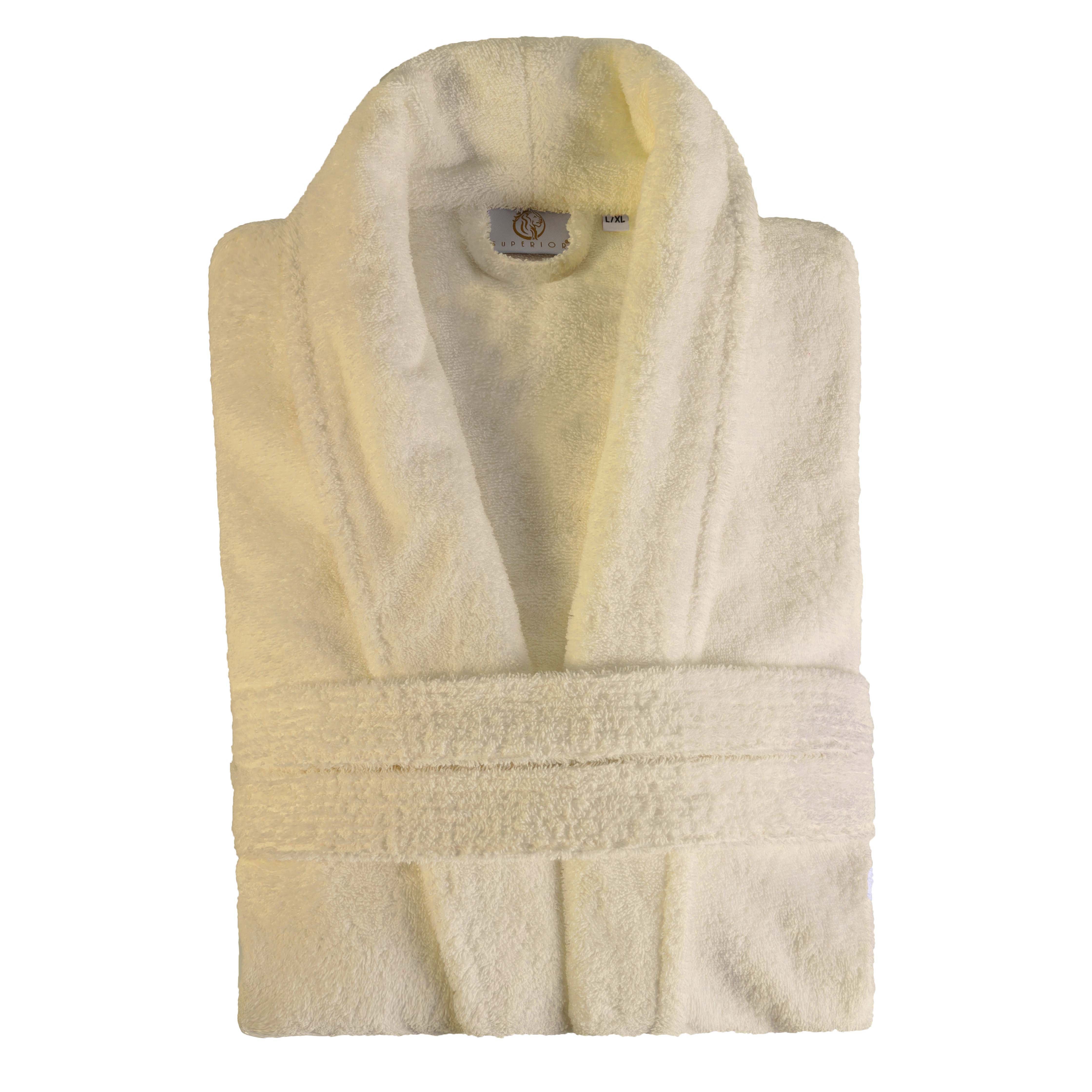 Classic Men's Bath Robe Turkish Cotton Bathrobe with Adjustable Belt - Bath Robe by Superior