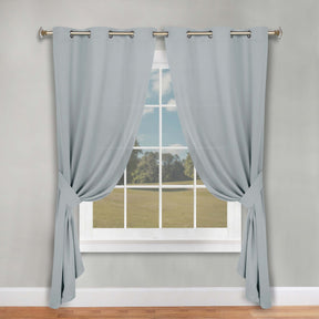 Classic Modern Solid Room Darkening Blackout Curtain Panels, Set of 2 - Blackout Curtains by Superior