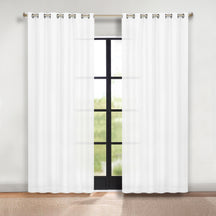 Classic Modern Solid Room Darkening Blackout Curtain Panels, Set of 2 - Blackout Curtains by Superior