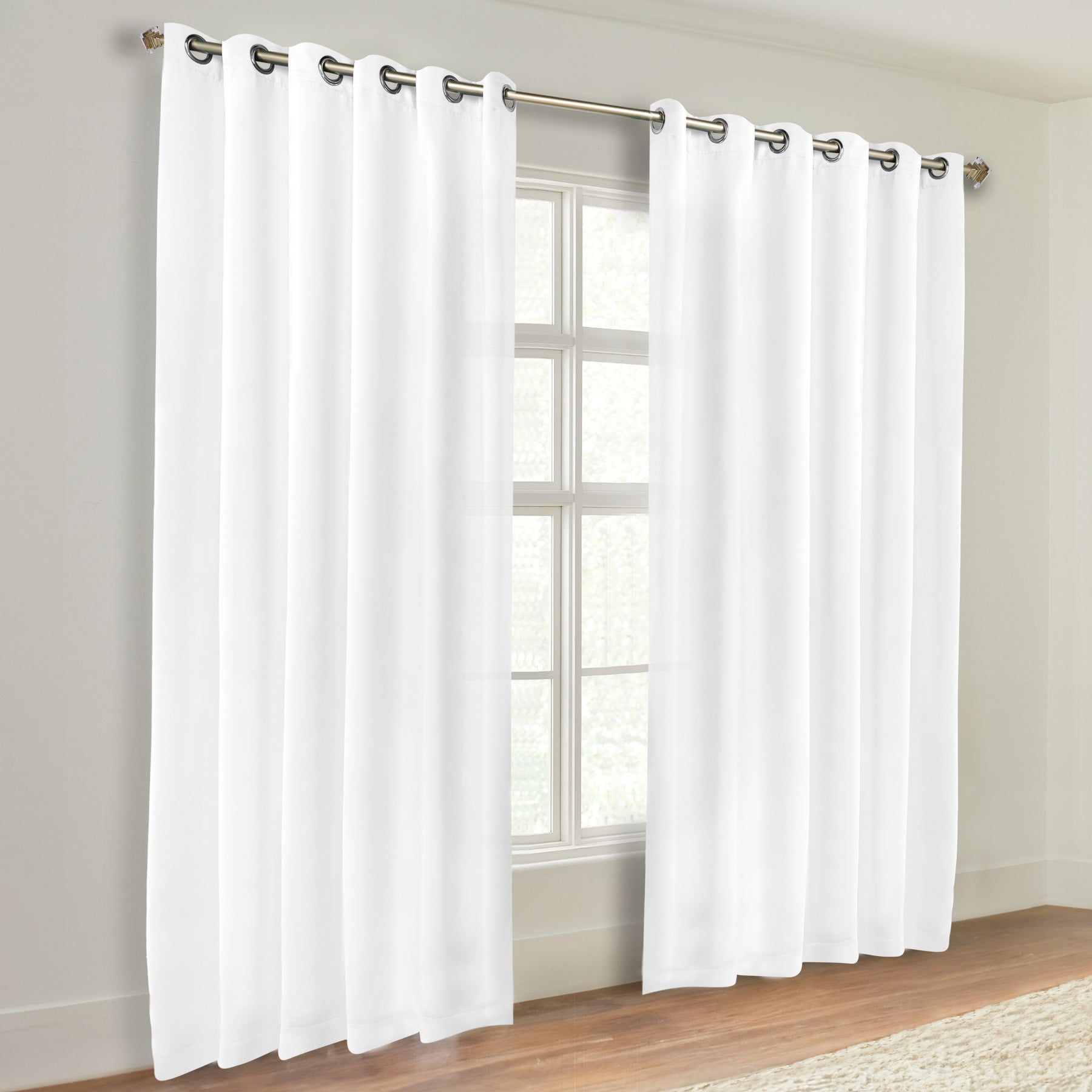 Classic Modern Solid Room Darkening Blackout Curtain Panels, Set of 2 - Blackout Curtains by Superior