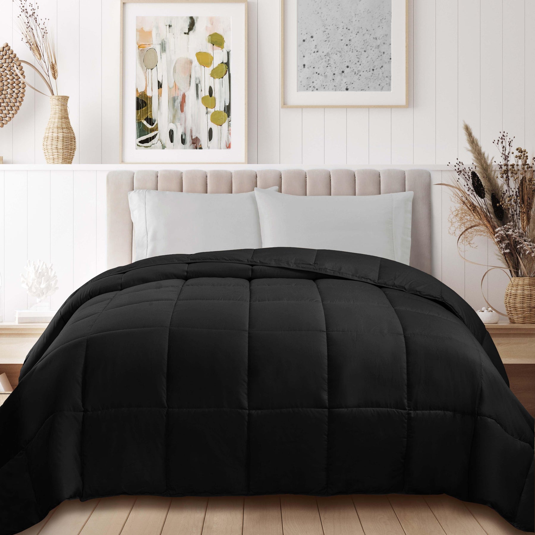 Classic Reversible Medium Weight Down Alternative Microfiber Comforter - Comforter by Superior