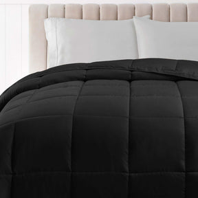 Classic Reversible Medium Weight Down Alternative Microfiber Comforter - Comforter by Superior