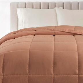 Classic Reversible Medium Weight Down Alternative Microfiber Comforter - Comforter by Superior