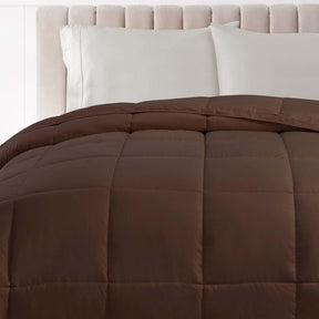 Classic Reversible Medium Weight Down Alternative Microfiber Comforter - Comforter by Superior