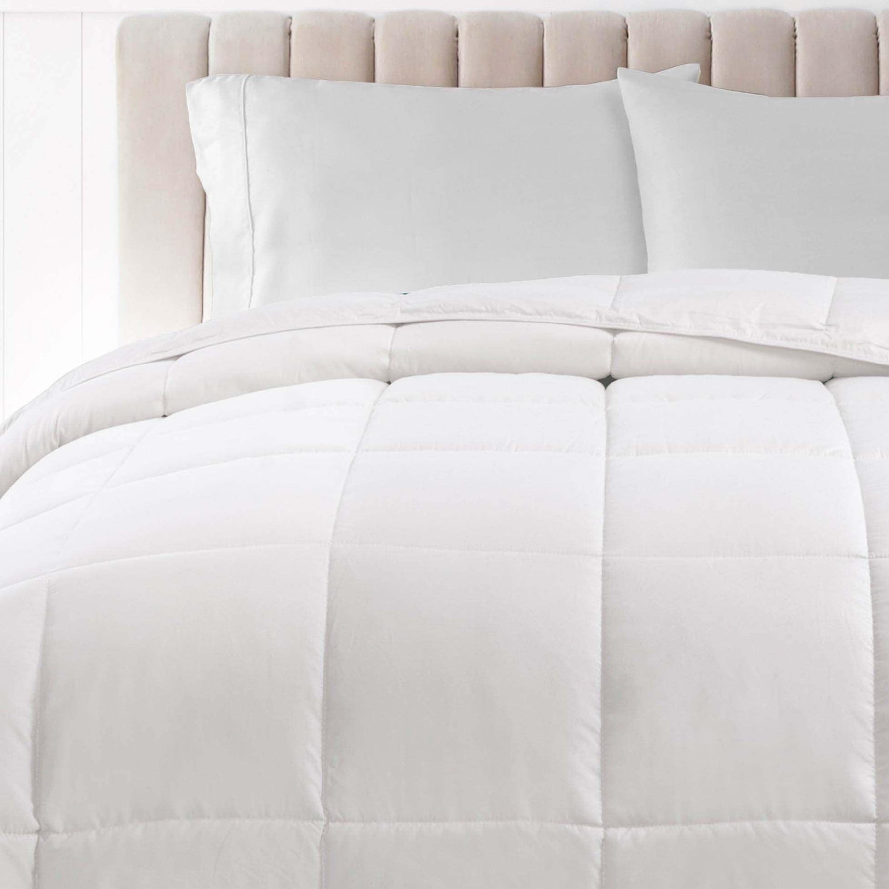 Classic Reversible Medium Weight Down Alternative Microfiber Comforter - Comforter by Superior