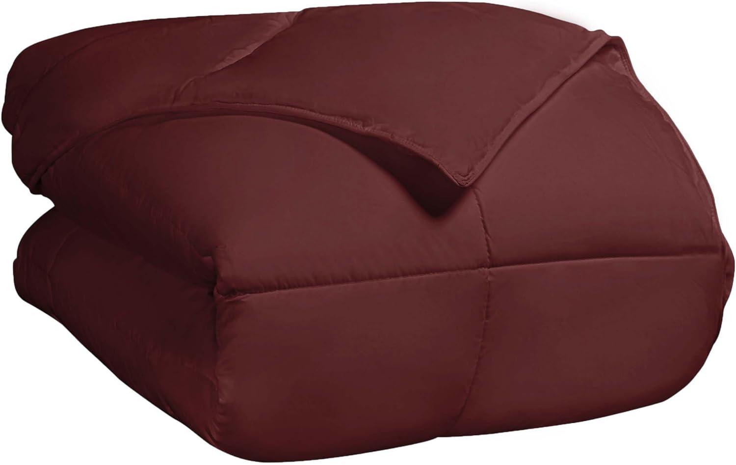 Classic Reversible Medium Weight Down Alternative Microfiber Comforter - Comforter by Superior