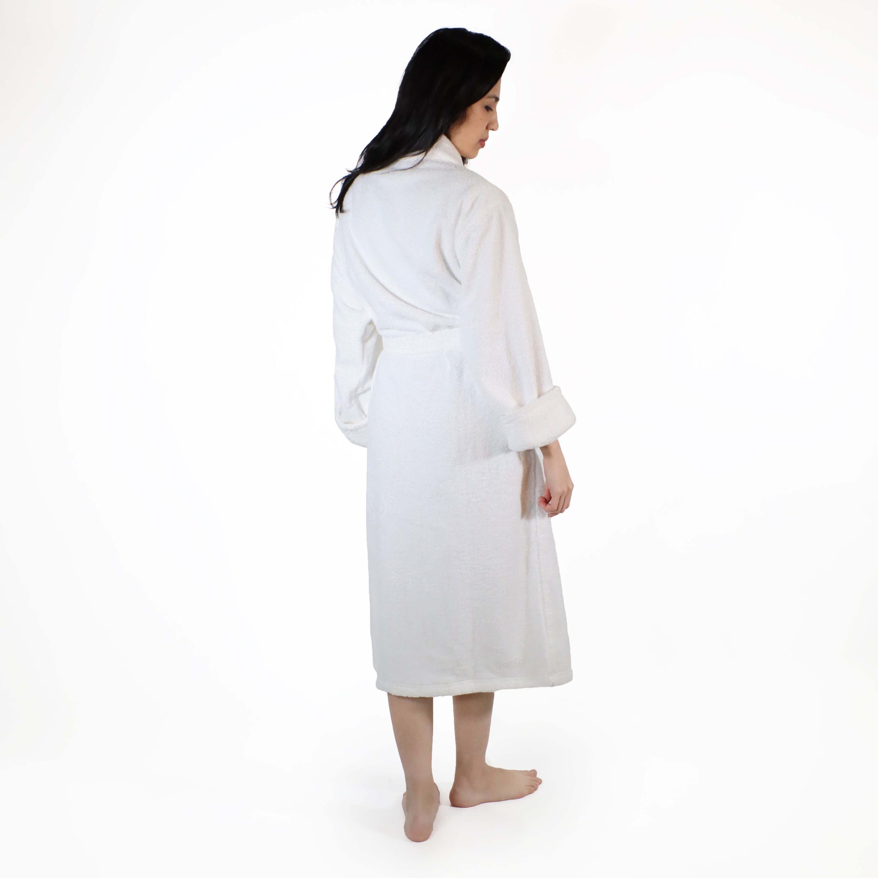 Classic Women's Bath Robe Turkish Cotton Bathrobe with Adjustable Belt - Bath Robe by Superior