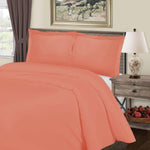 Cotton Blend 800 Thread Count Solid Duvet Cover Set - Duvet Cover Set by Superior