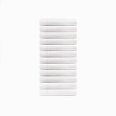 Cotton Blend Hotel Quality White Pillowcase Set of 12 - by Superior