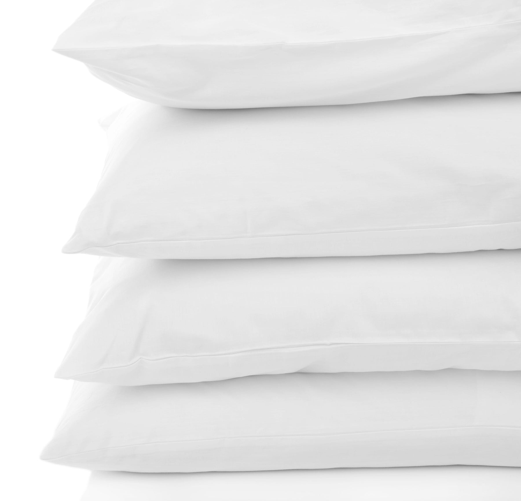 Cotton Blend Hotel Quality White Pillowcase Set of 12 - by Superior